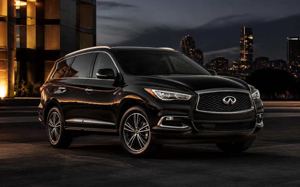 Black Infiniti QX60 for luxury transportation